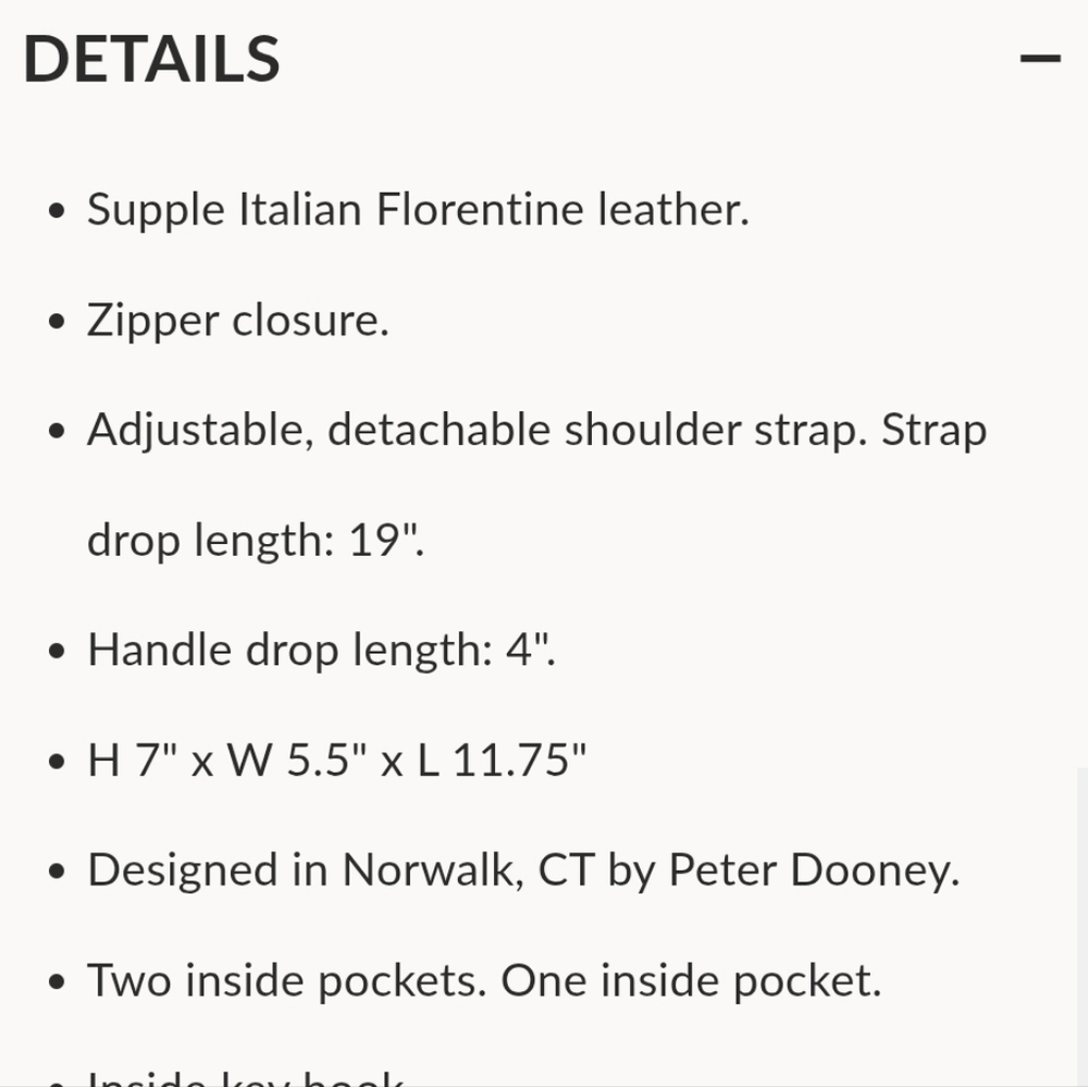 Mini Dooney & Burke Florentine Satchel - Picture 4 of 4